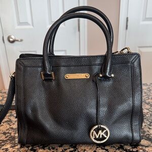 Michael Kors Black Satchel Bag